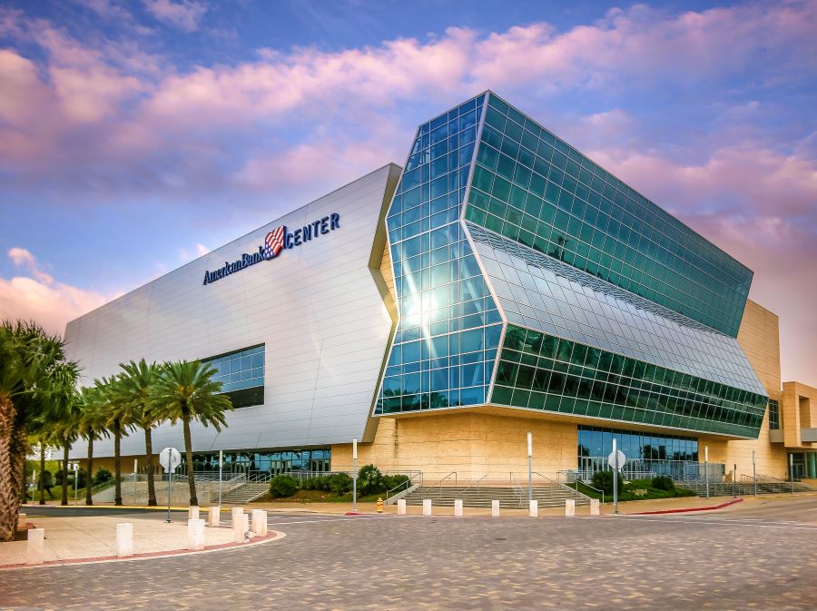 American Bank Center Arena.