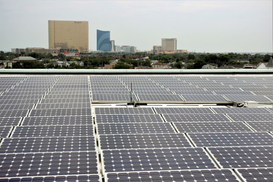 Atlantic City Convention Center solar array.