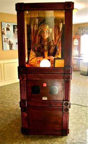 TEN31 fortune teller booth for events.