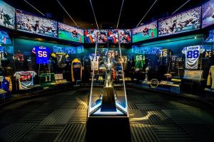 Pro Football Hall of Fame, “Gridiron Glory, The Best of the Pro Football Hall of Fame” exhibit, Myrtle Beach, South Carolina.