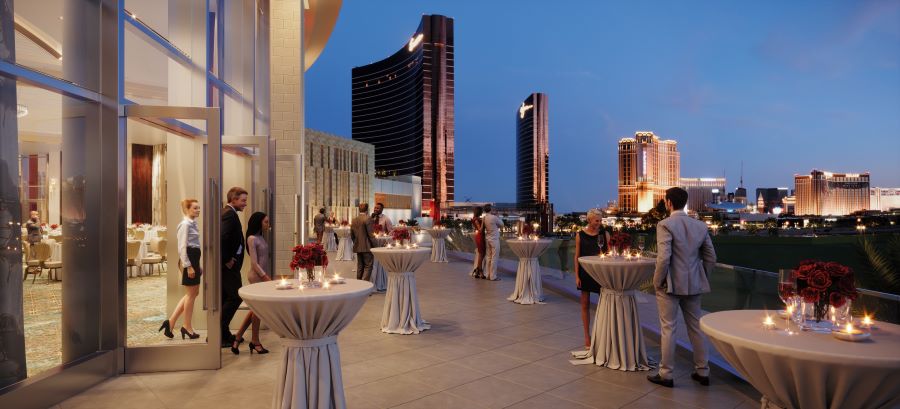Lily Terrace Rendering, Resorts World Las Vegas