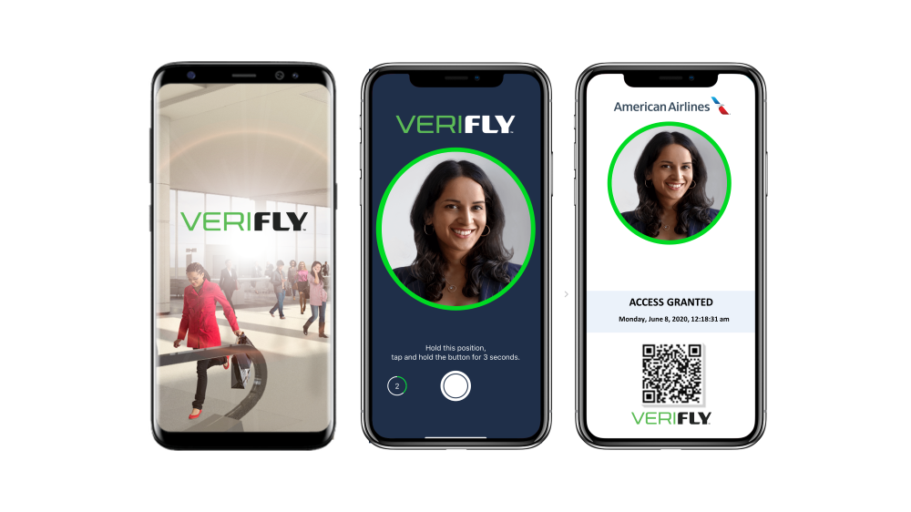 VeriFLY mobile experience