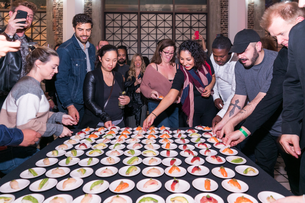 Meeting and event attendees immerse themselves in an interactive F&B experience with 100 Course Meal. 