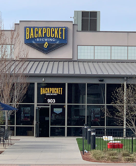 Backpocket Brewing in Coralville, Iowa, Credit: Adrian Thompson