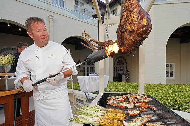 Casa Marina/The Reach Executive Chef Alex Beaumont Puts Fire to Meat