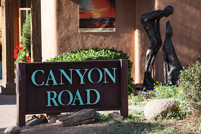 Canyon Road, Credit: TOURISM Santa Fe