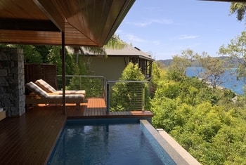 private plunge pools - resorts in Whitsunday