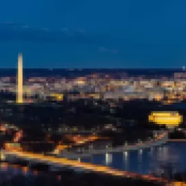 Photo of Washington, D.C. skyline.